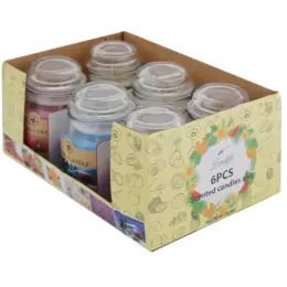 ScentSpirations 6-Piece Candle Set Display